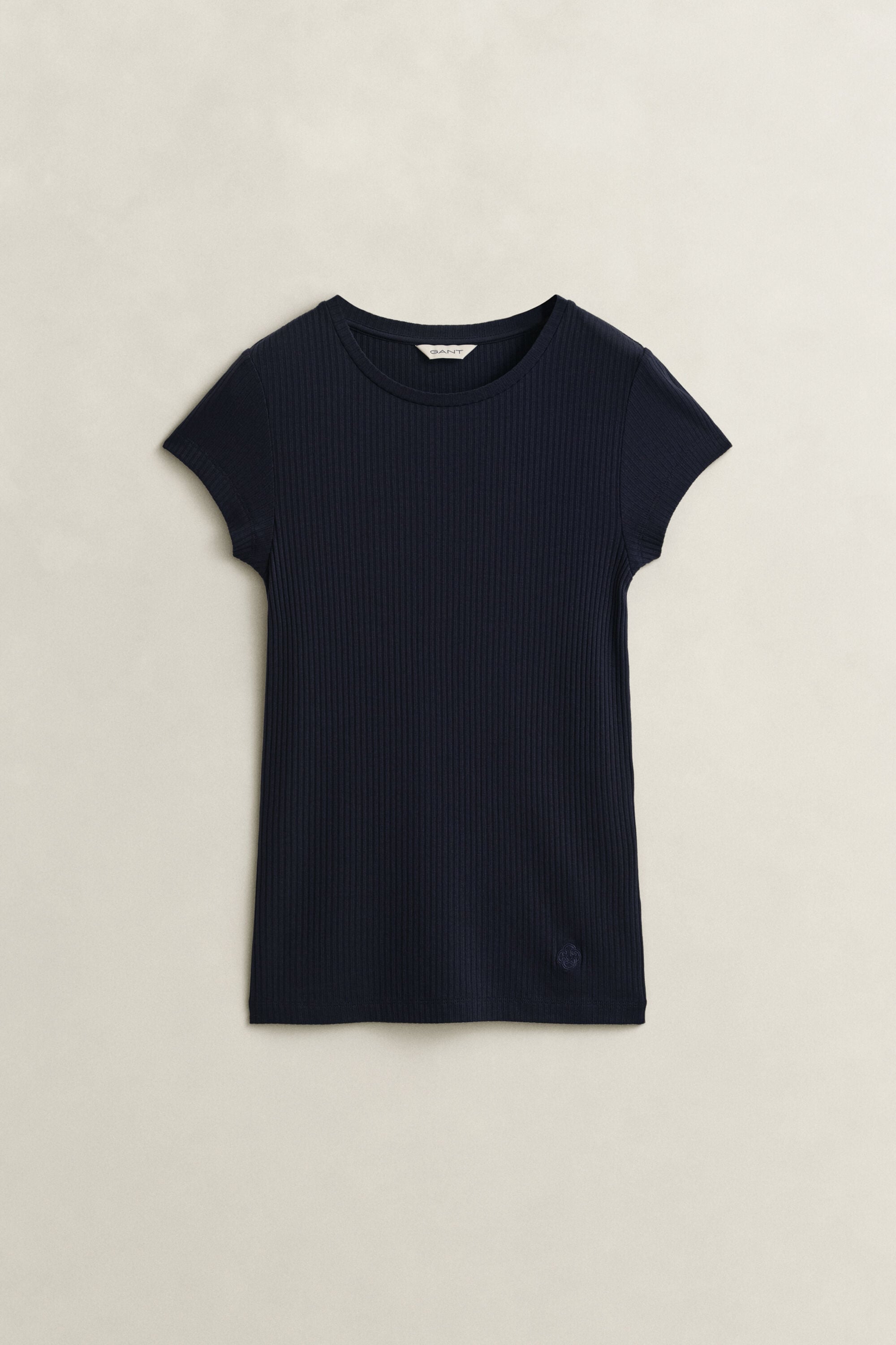 Camiseta Slim Fit acanalada
