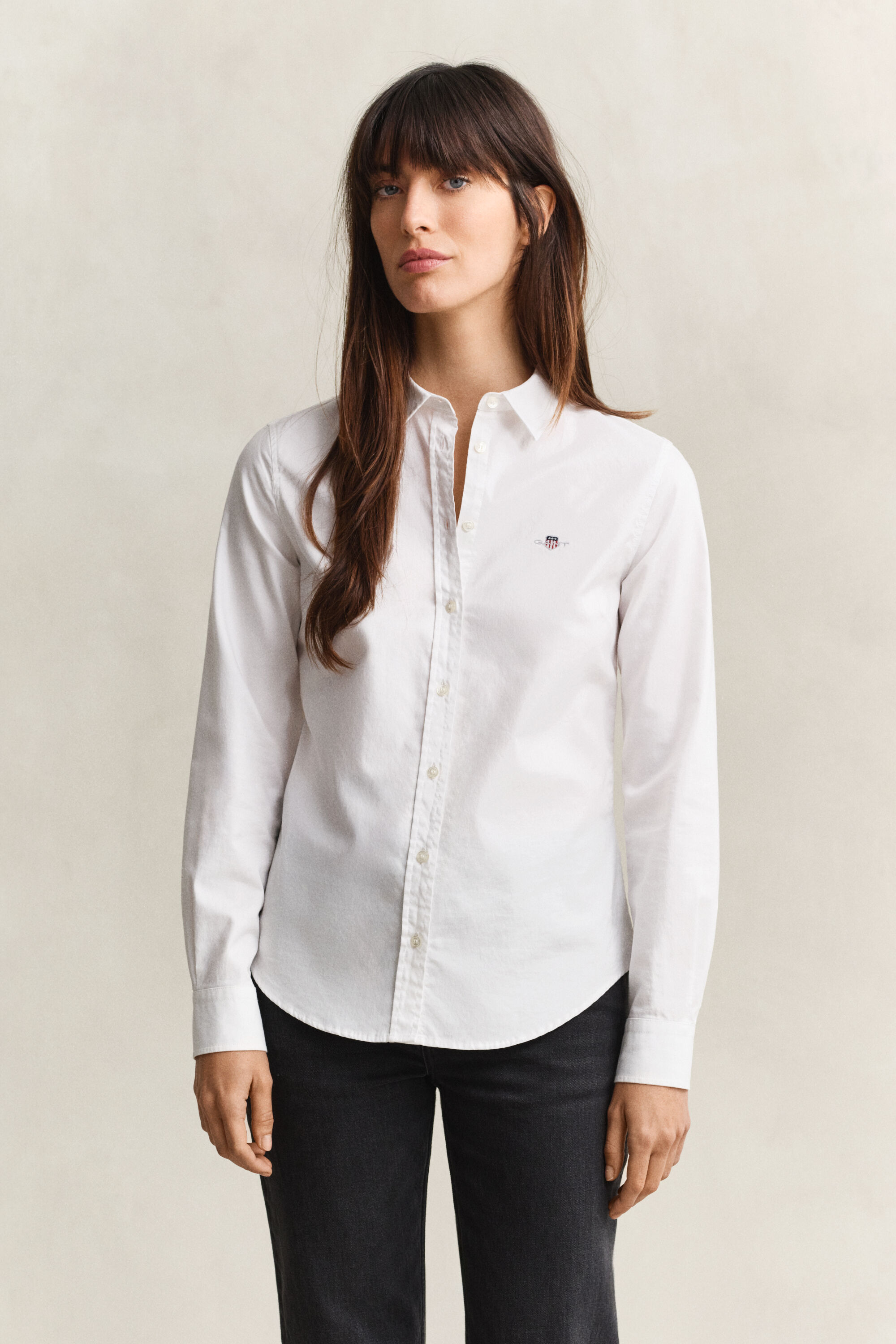 Camisa Oxford elástica