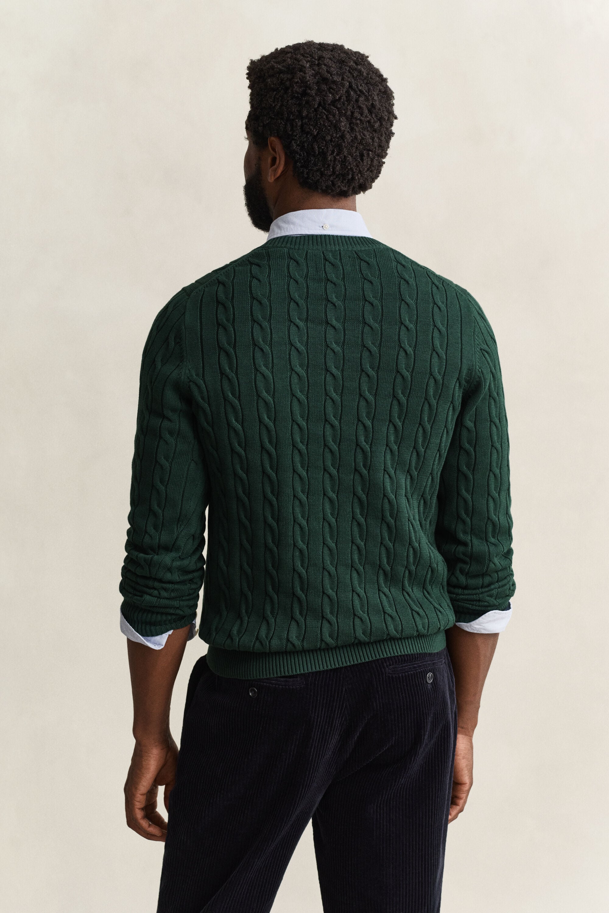 Jersey de punto de ochos clásico