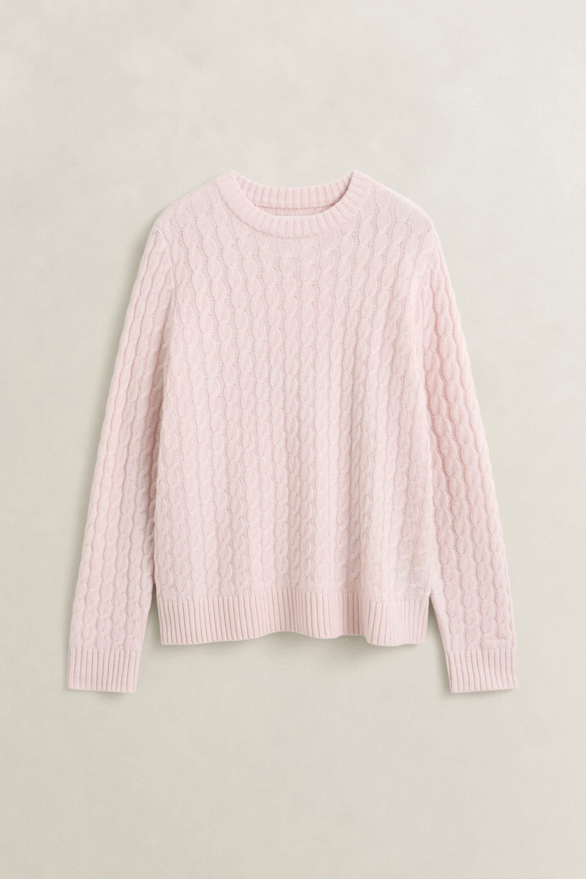 Jersey de punto de ochos de cachemir