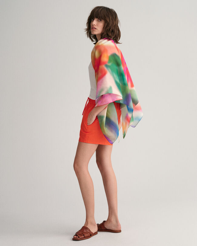 Pareo de seda y algodón