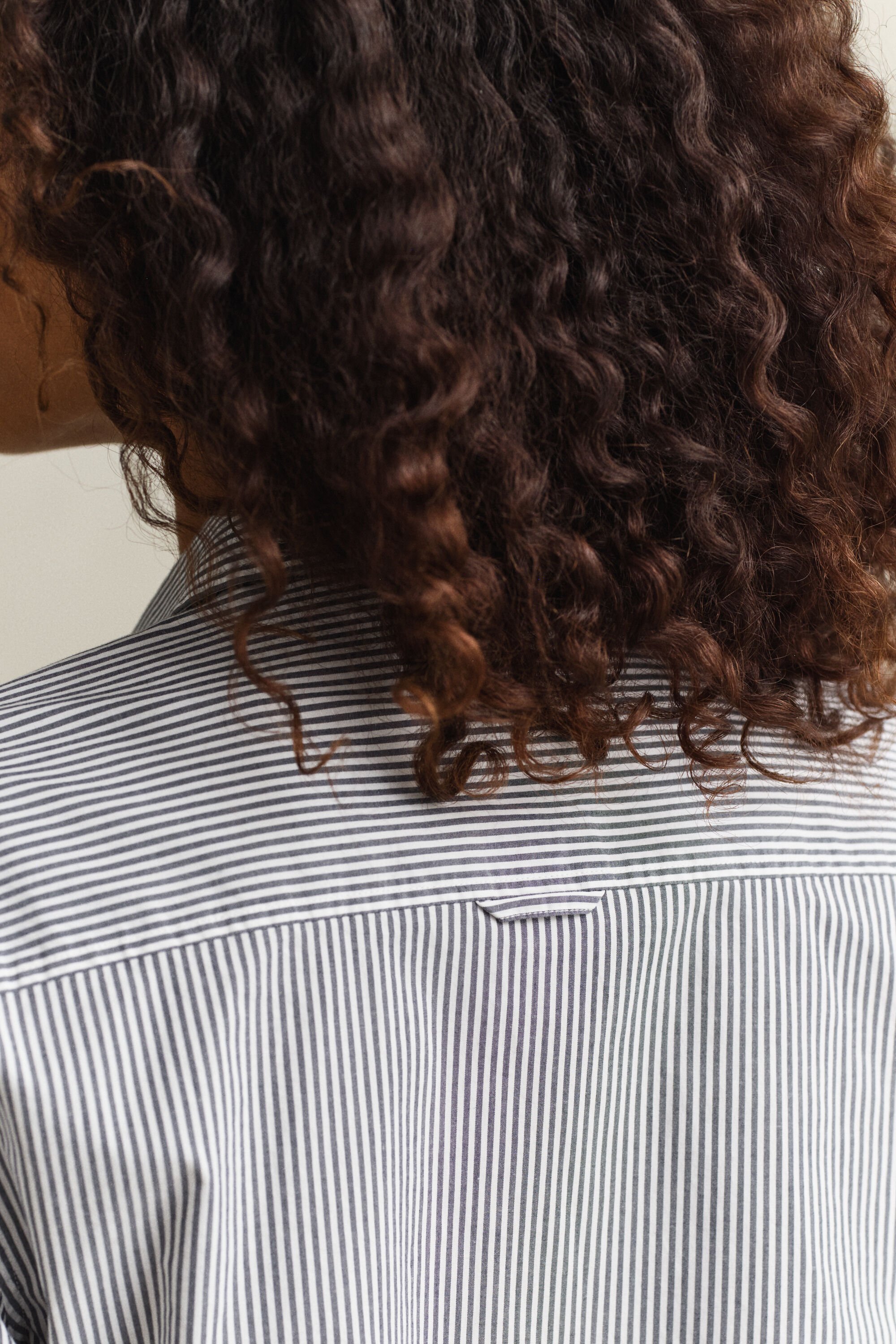 Camisa Slim Fit de popelina a rayas