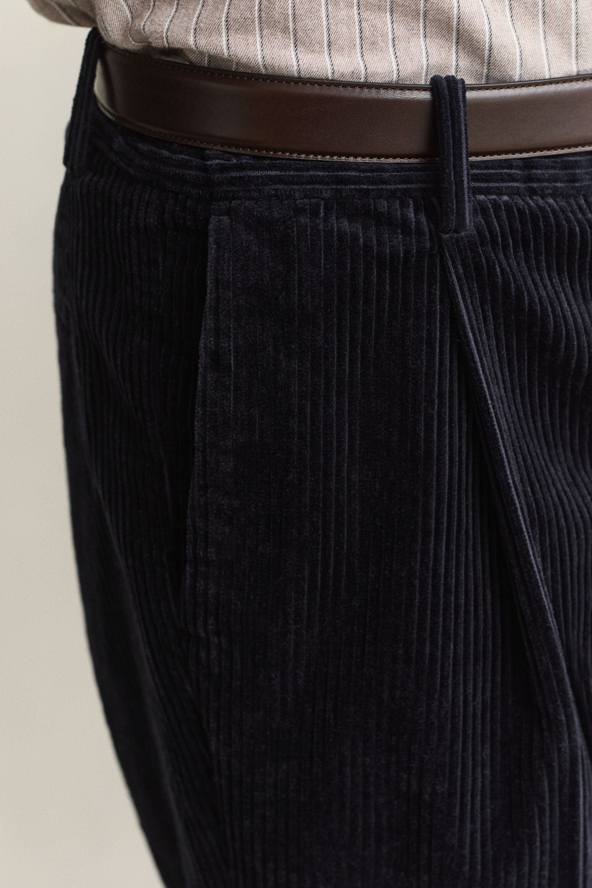 Pantalones de traje de pana
