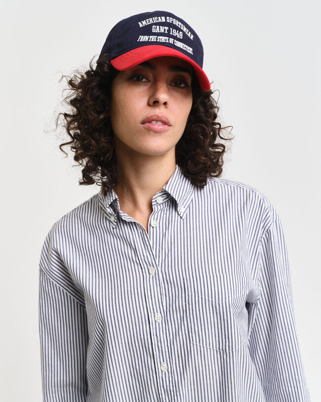 Camisa Oxford Relaxed Fit Luxury a rayas