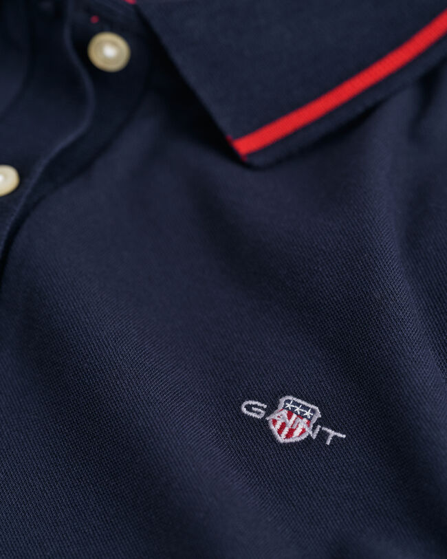 Vestido tipo polo de piqu&eacute; ajustado Teen Girls