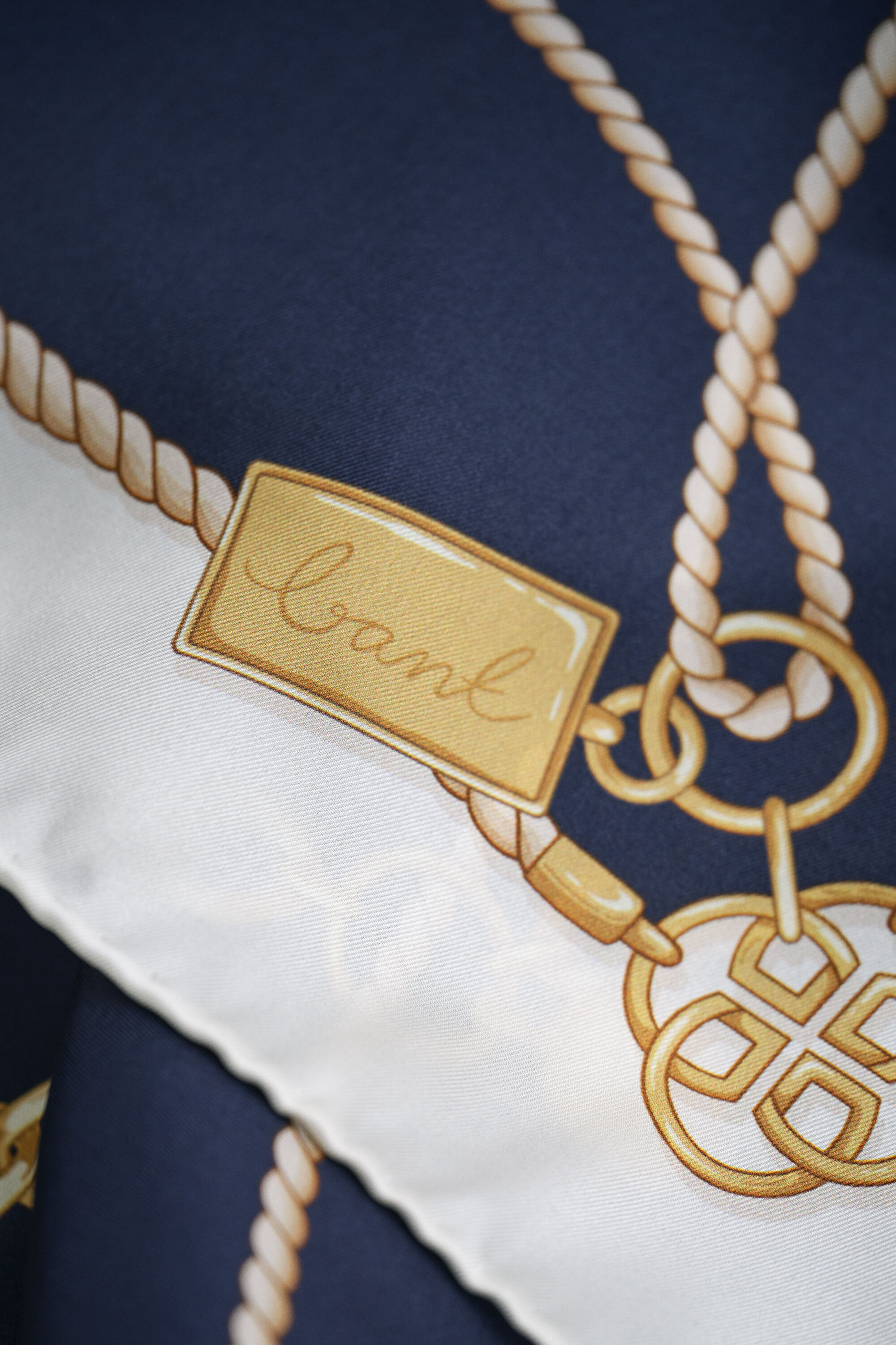 Pañuelo de seda Chain