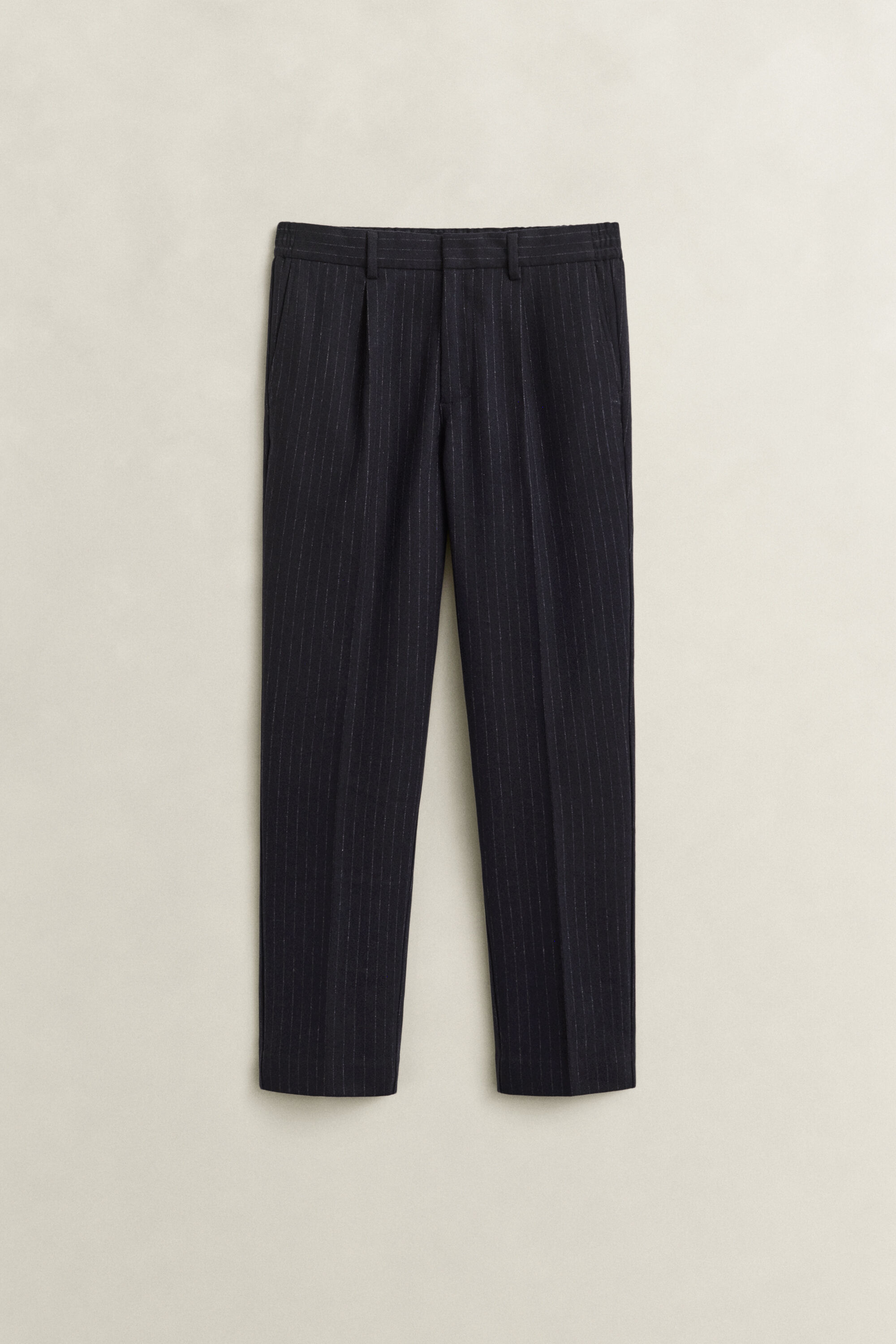 Pantalones Tapered de franela de lana