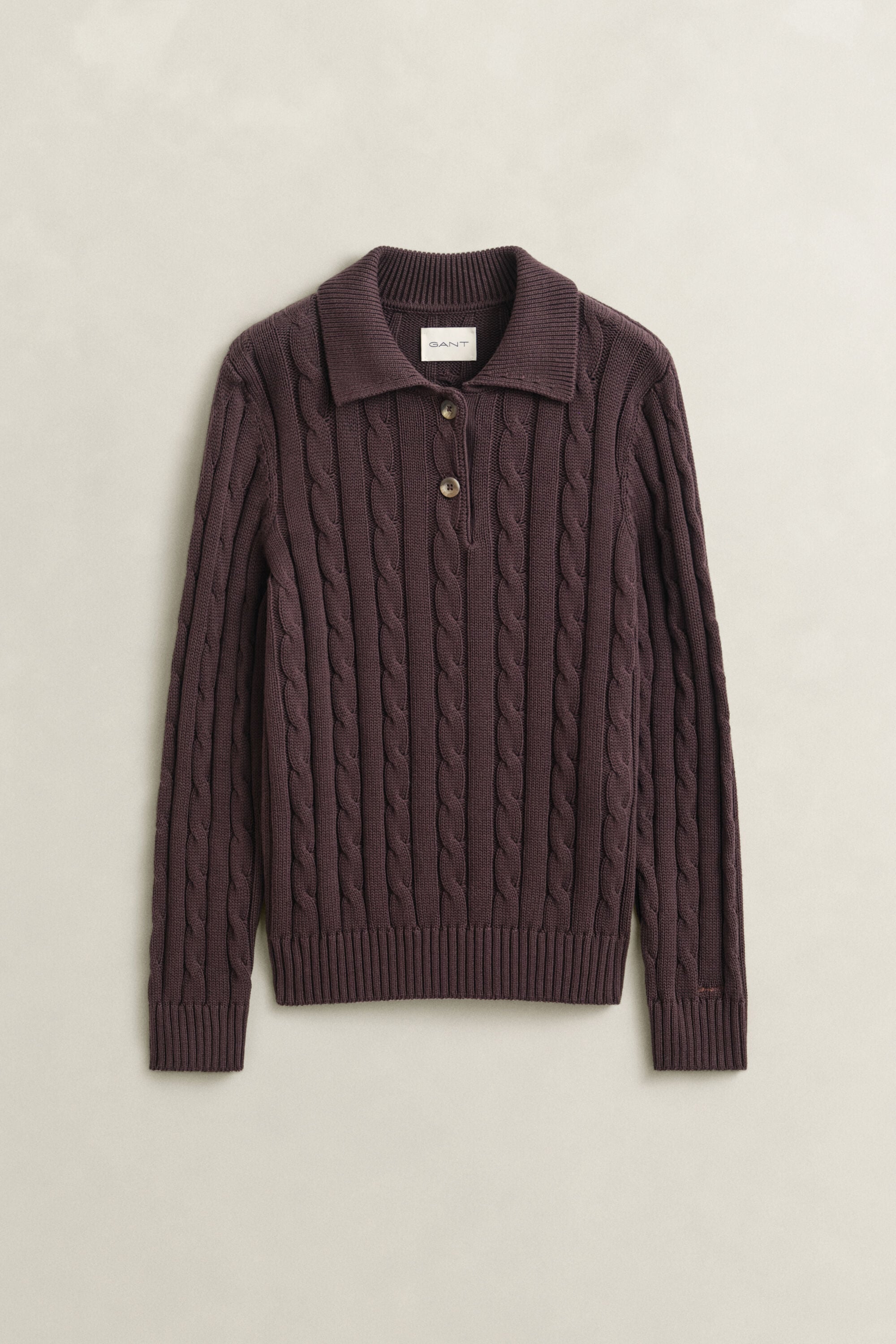Jersey de punto de ochos de algodón