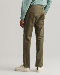 Pantalones chinos Slim Fit de sarga Hallden