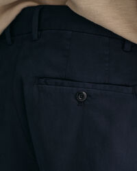 Pantalones de traje Relaxed Fit de algodón ajustados en el bajo