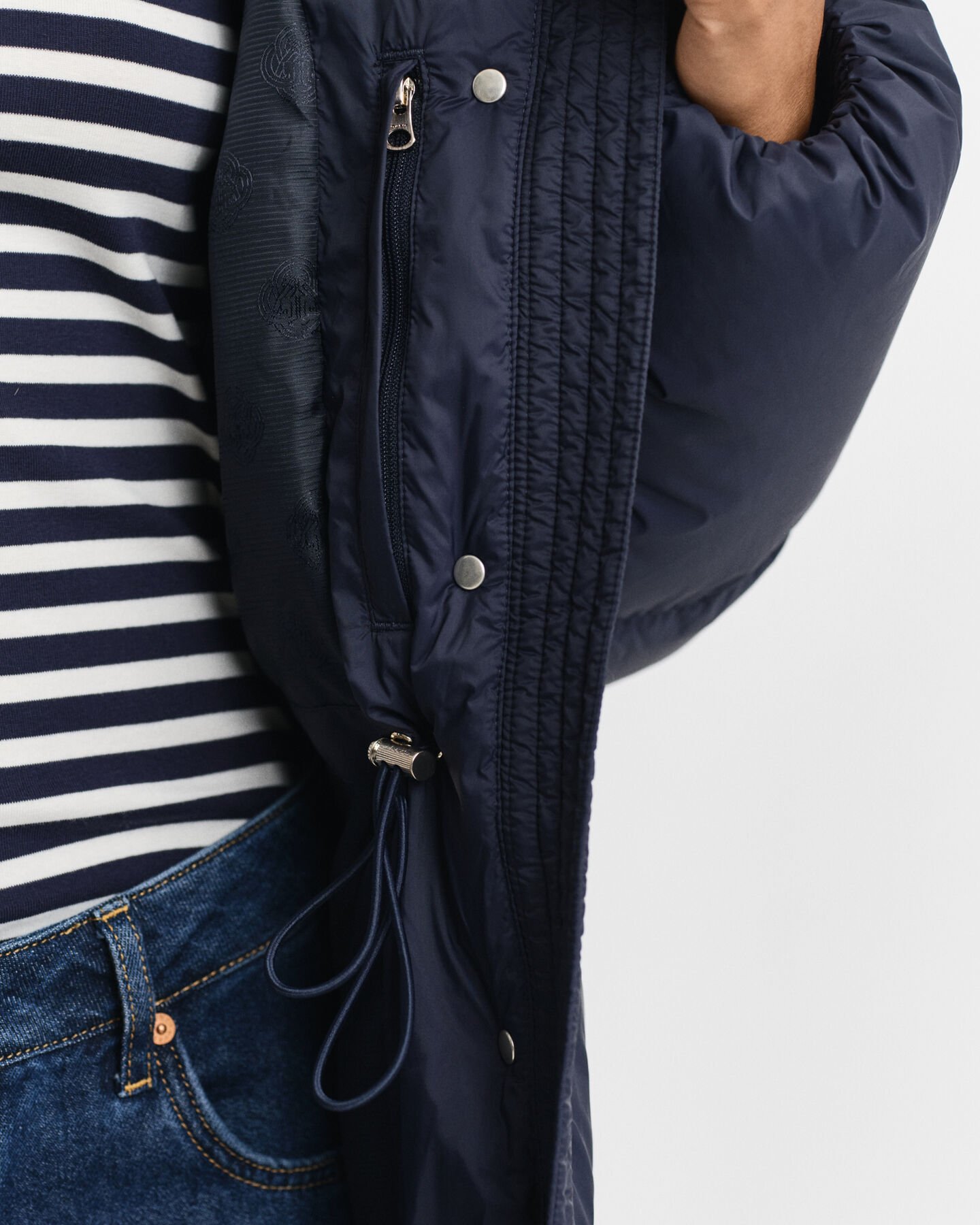 Abrigo de plumón de largo completo