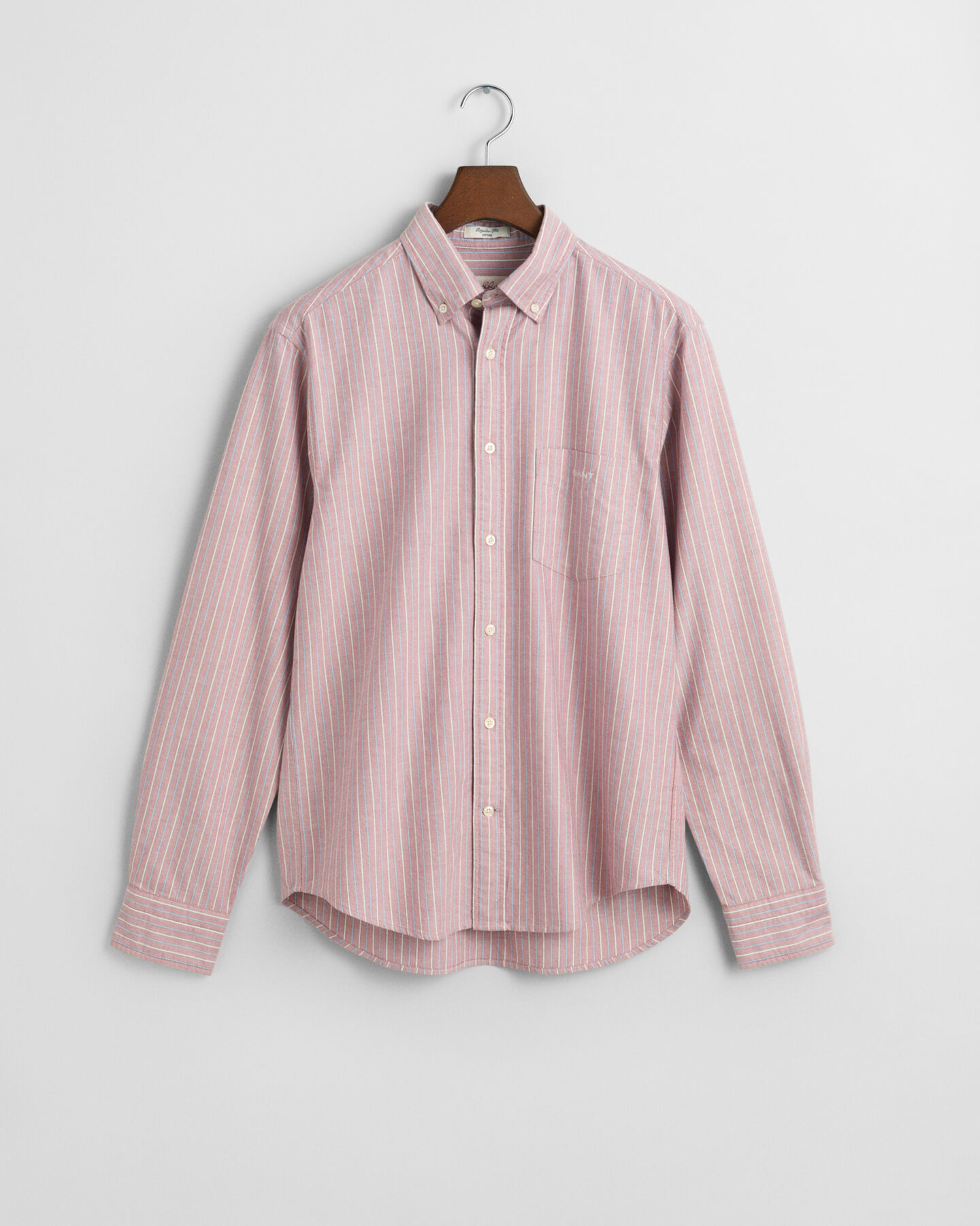 Camisa Oxford cl&aacute;sica Regular Fit a rayas