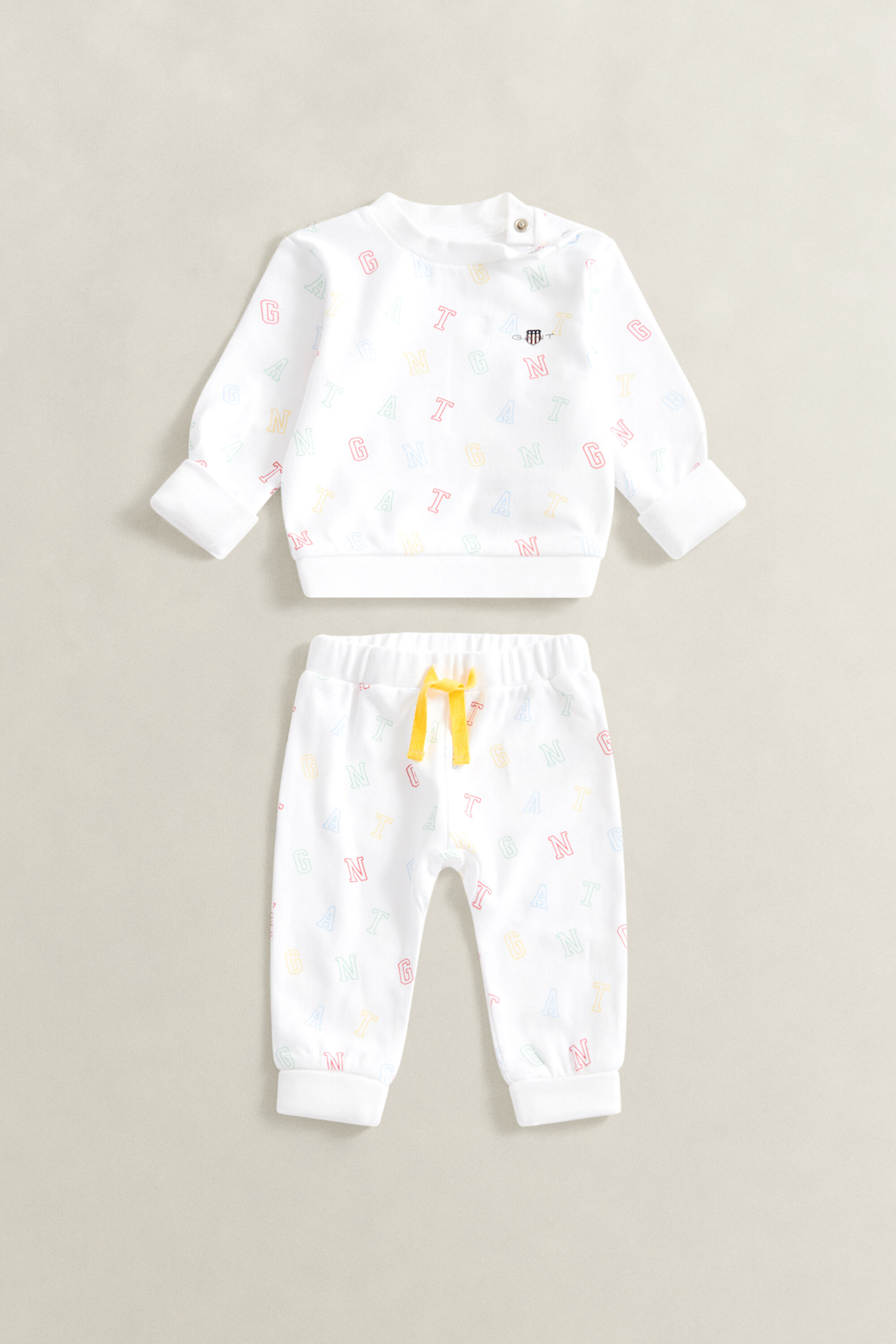 Conjunto estampado de sudadera y pantalones deportivos Baby Boys