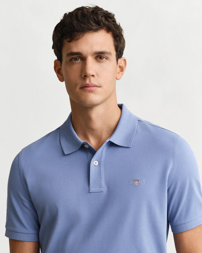 Polo de piqué Regular Fit Shield