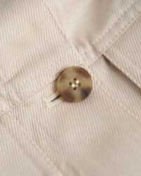 Chaqueta en mezcla de lino de largo acortado