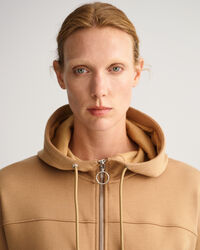 Sudadera con capucha y cremallera completa