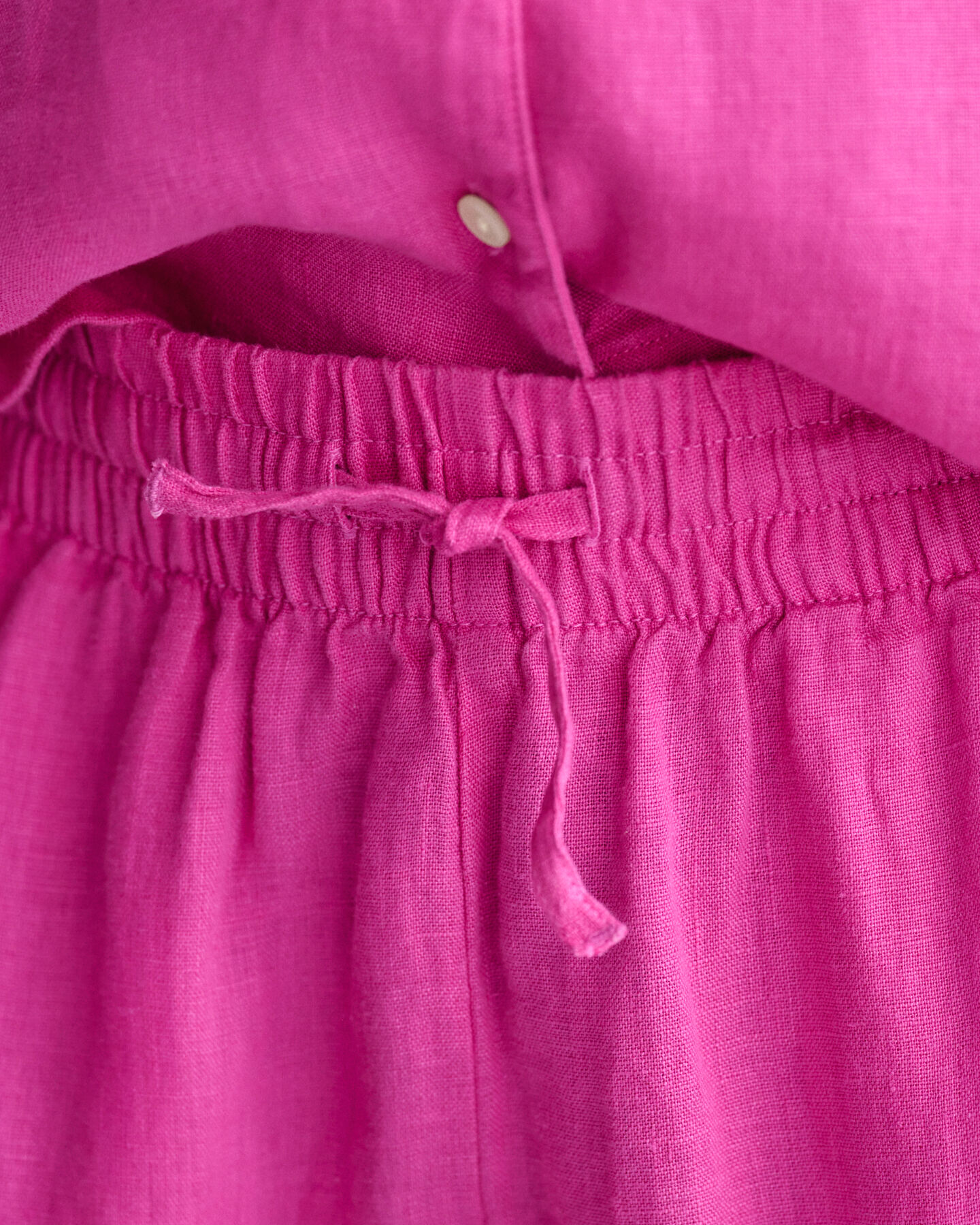 Pantalones cortos de lino Teen Girls