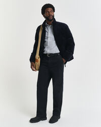 Camisa Regular Fit clásica de popelina a cuadros pequeños