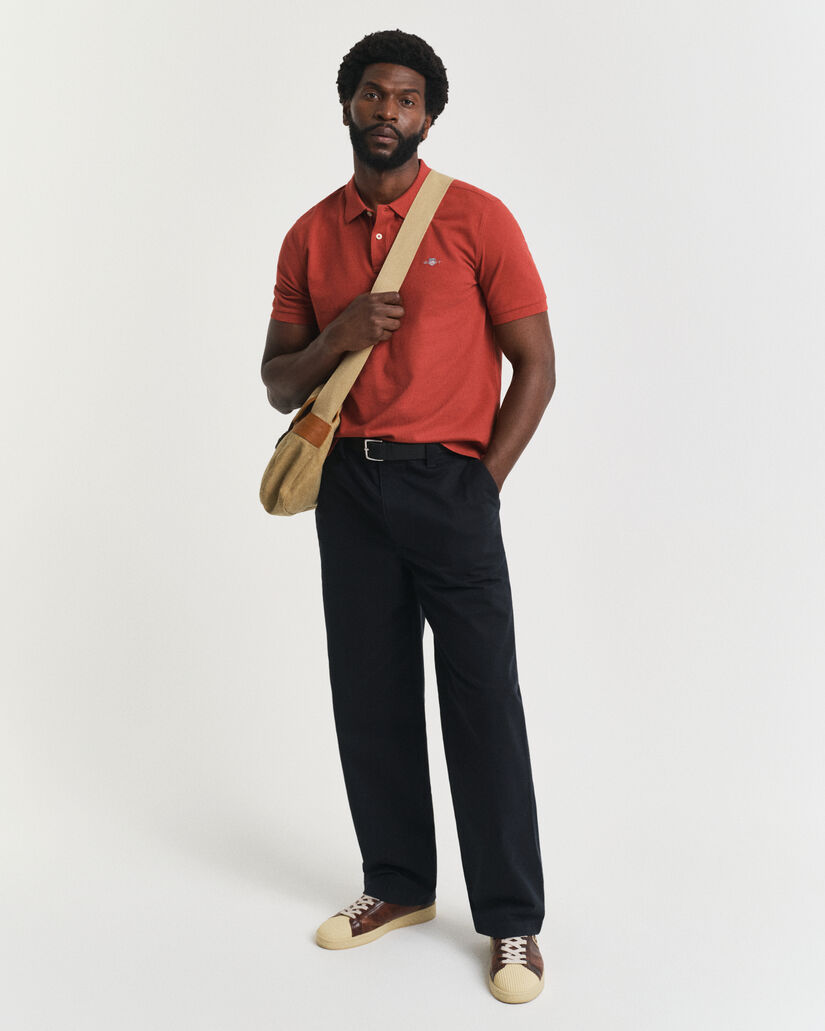 Polo de piqué Regular Fit Shield