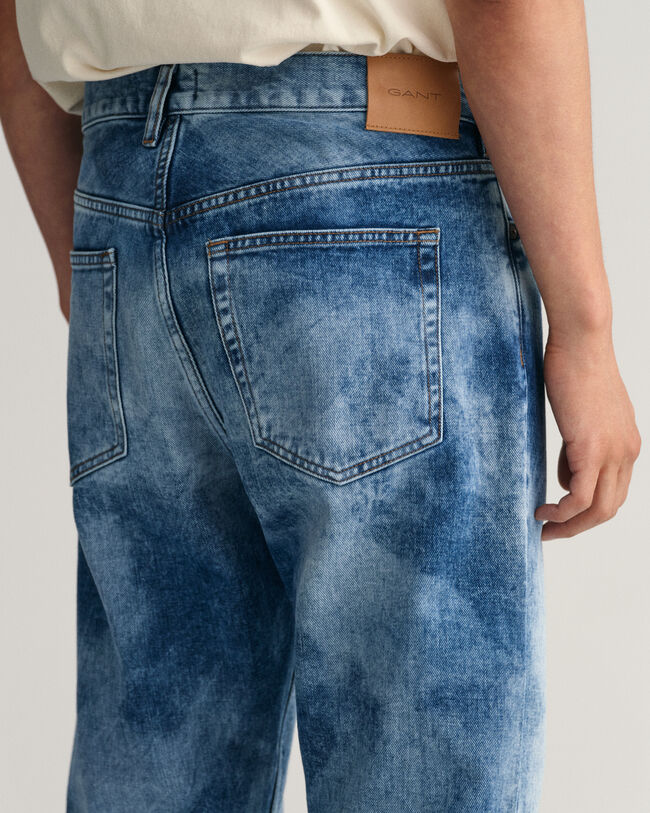 Vaqueros decolorados