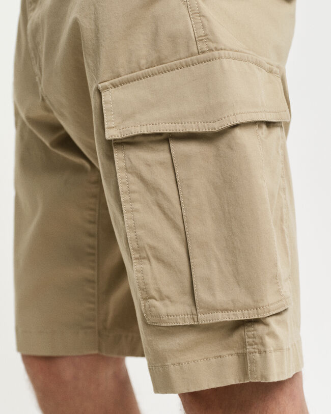 Pantalones cortos cargo Relaxed Fit de sarga