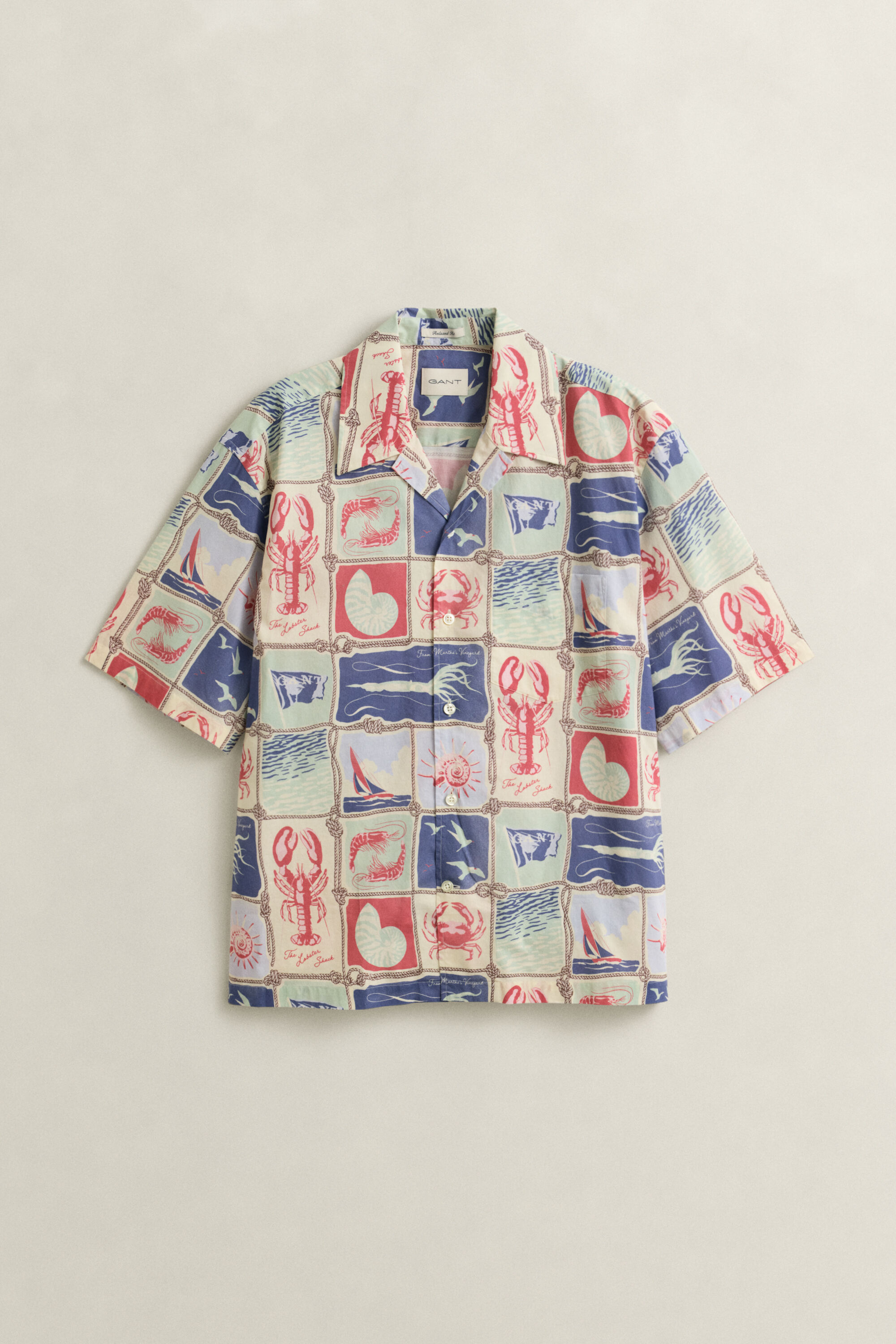 Camisa de manga corta Nautical