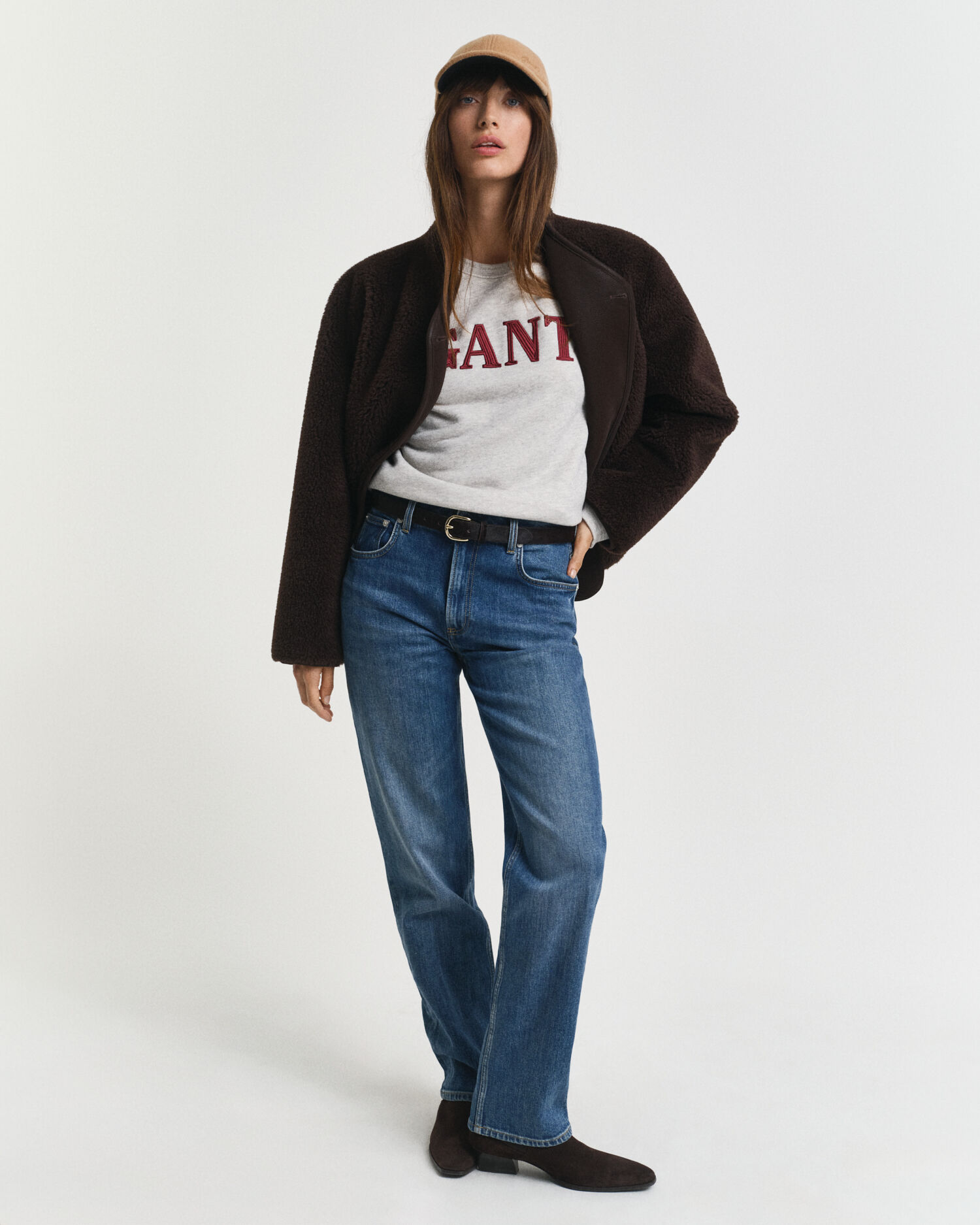 Sudadera de cuello redondo con gráfico