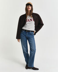 Sudadera de cuello redondo con gráfico