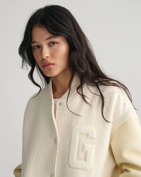 GANT Varsity Jacket Boucl&eacute;