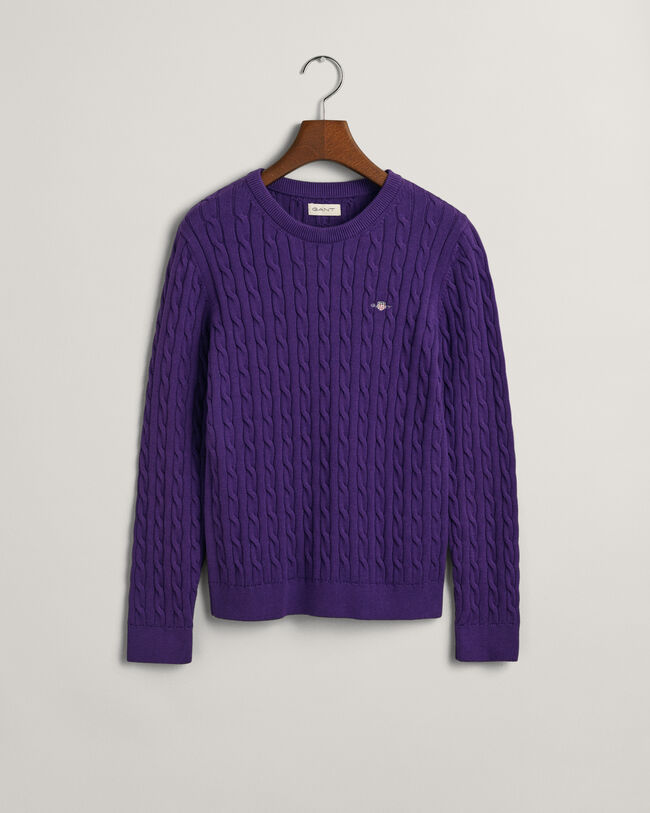 Jersey de punto de ochos de algod&oacute;n Shield Teen Girls