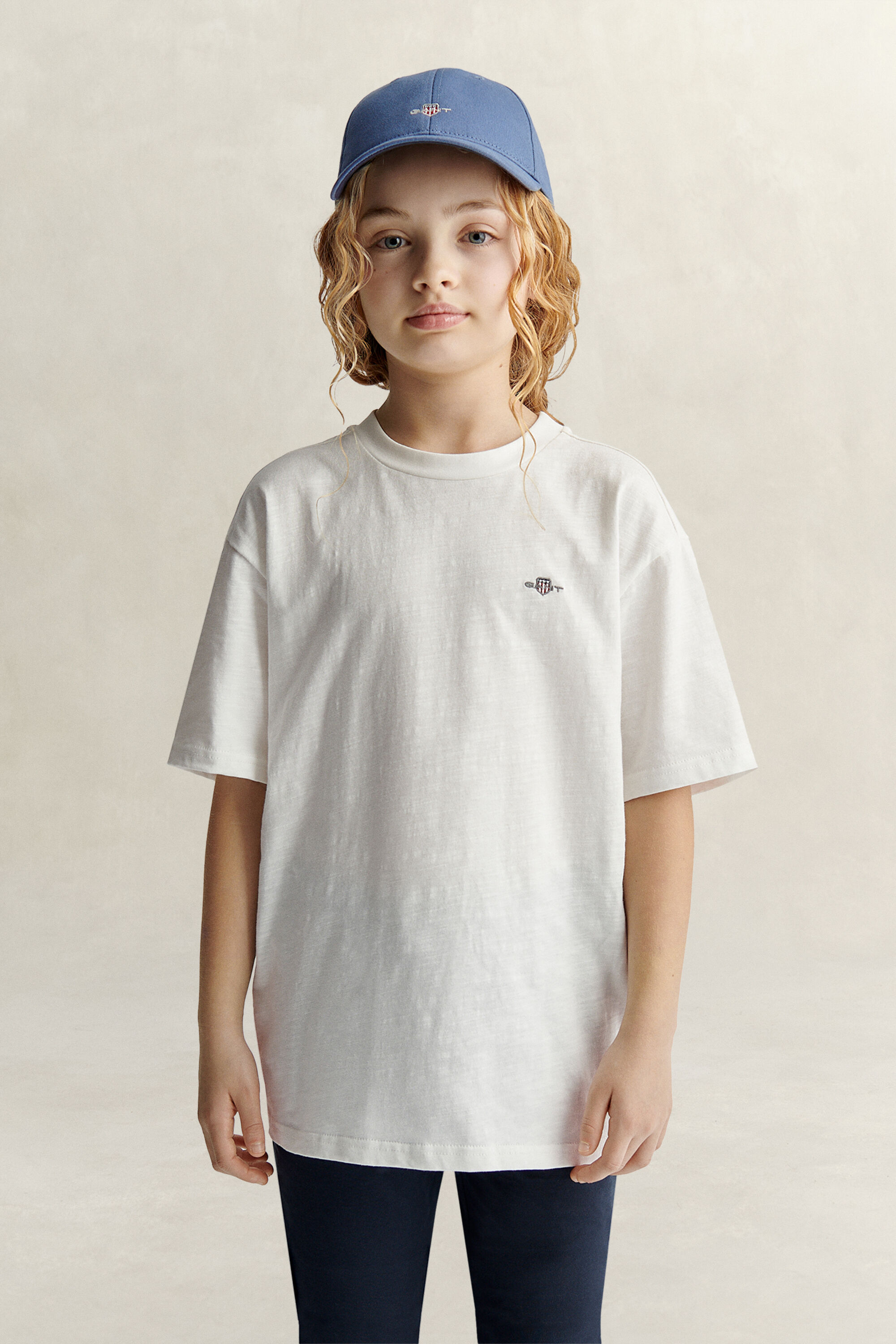 Camiseta flameada Teen Girls