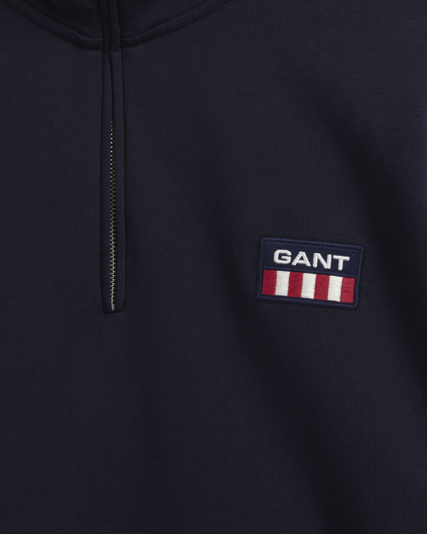 Jersey con media cremallera Retro Flag