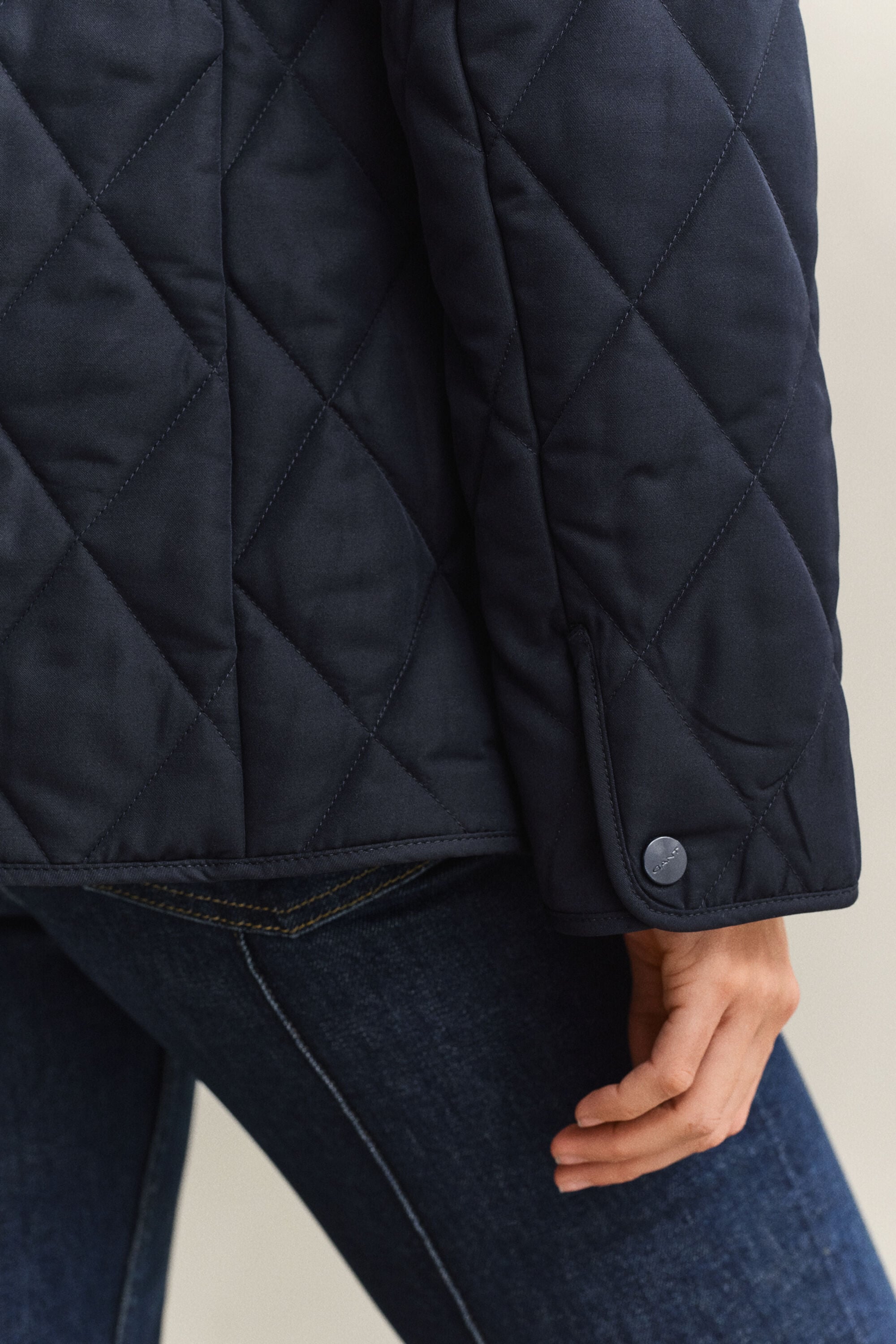 Chaqueta acolchada ajustada