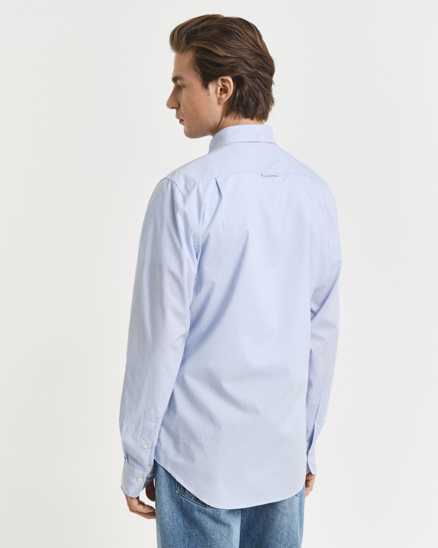 Camisa Slim Fit clásica de popelina