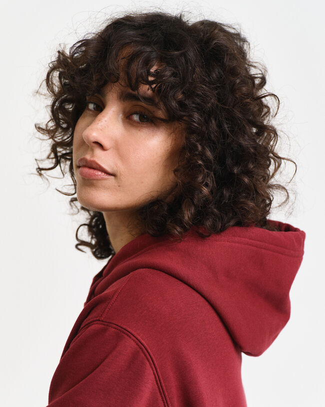 Sudadera con capucha y dise&ntilde;o de peque&ntilde;as dimensiones