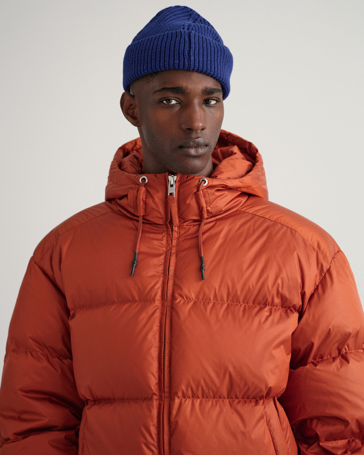 Chaqueta acolchada con lustre