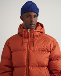 Chaqueta acolchada con lustre