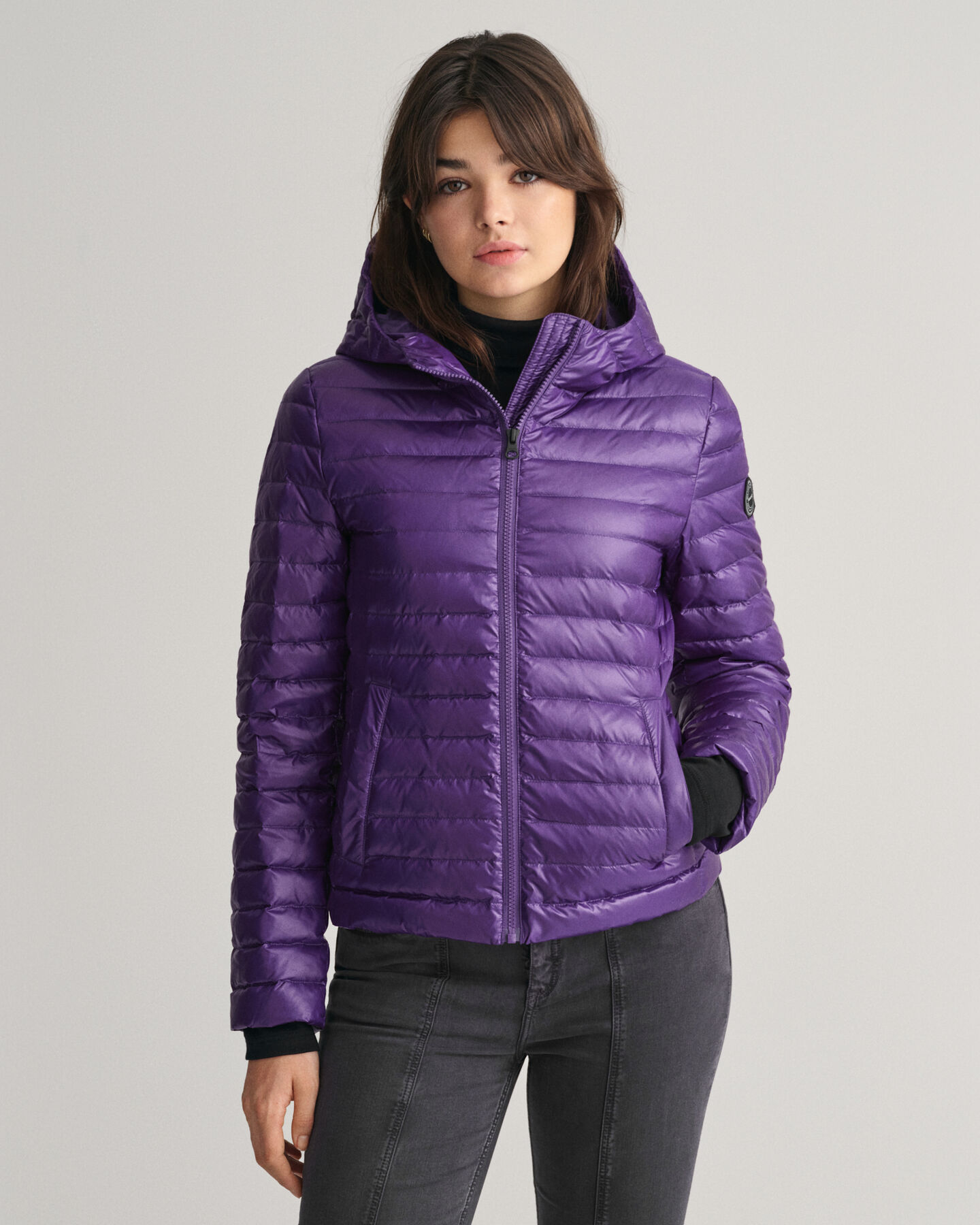 Chaqueta acolchada ligera Shiny Teen Girls