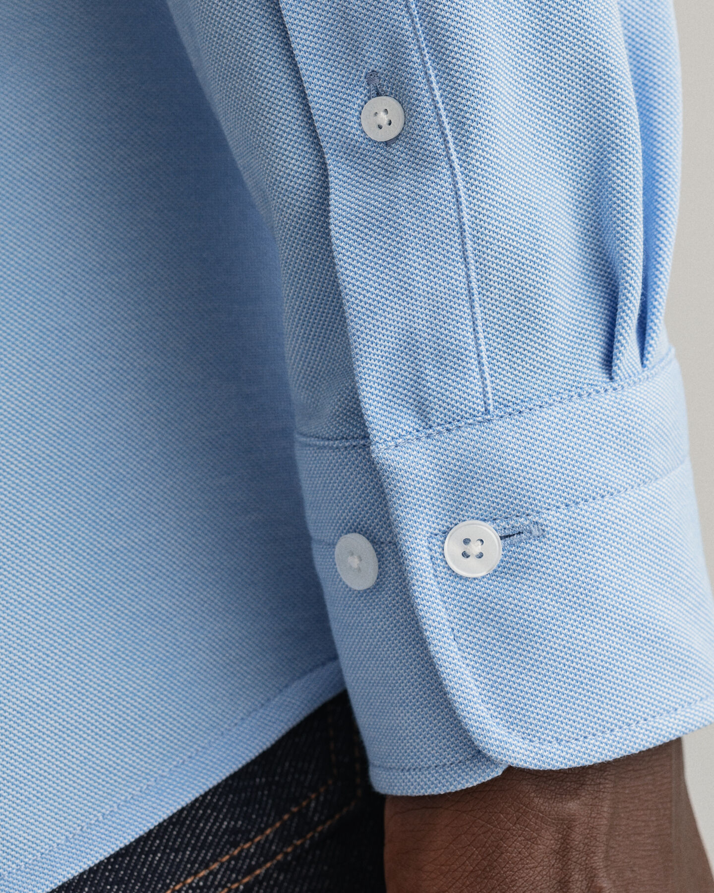 Camisa Slim Fit Tech Prep™ de piqué