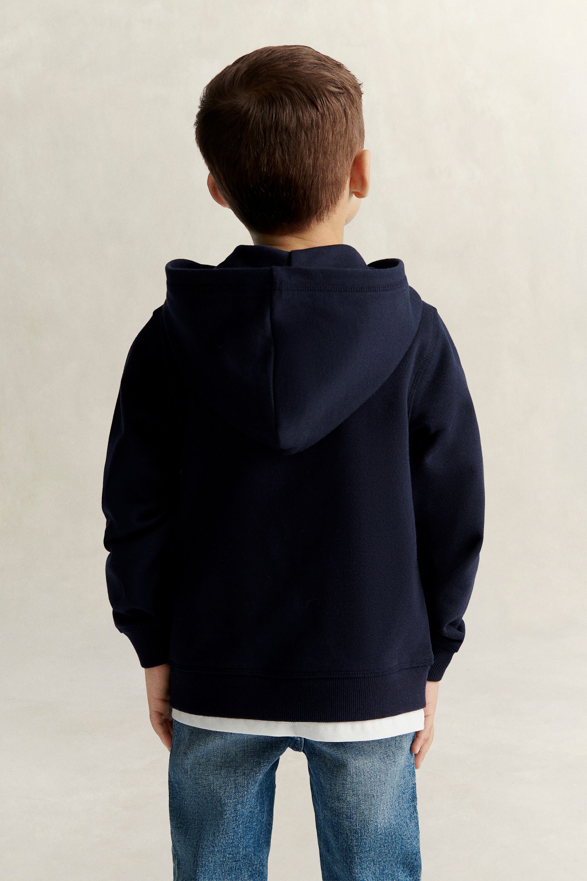Sudadera con capucha y cremallera Shield Kids