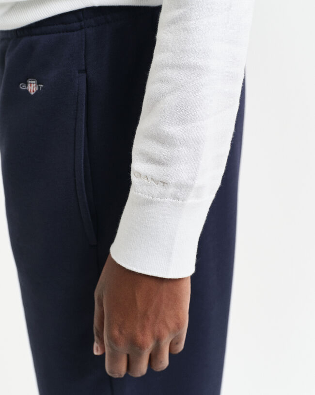 Jersey de cuello redondo en punto fino