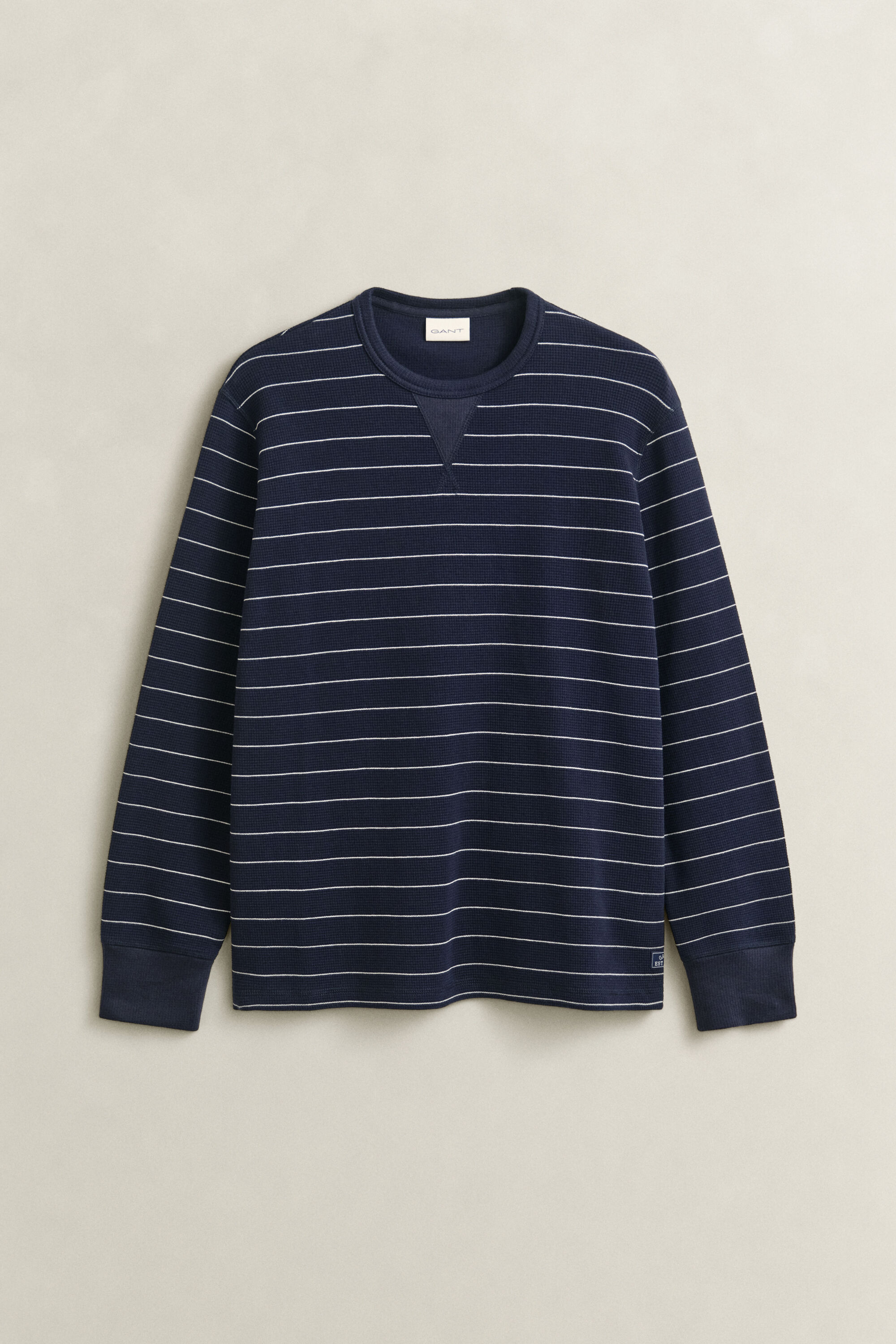 Sudadera de rayas texturizada