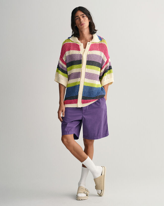 Jersey calado tipo polo