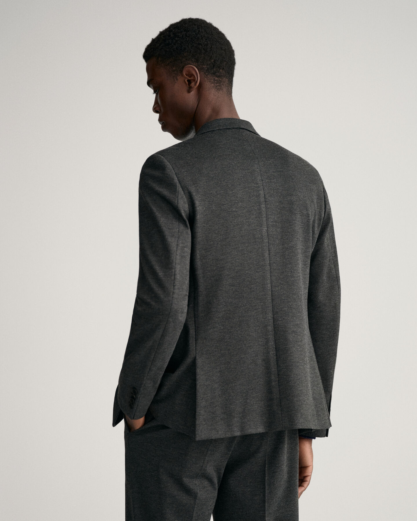 Americana de traje de punto