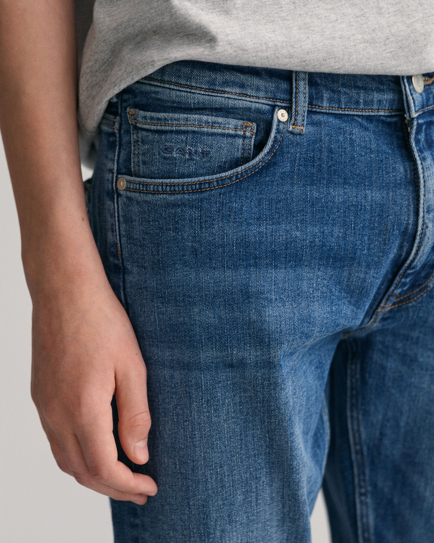 Vaqueros Slim Fit Teen Boys