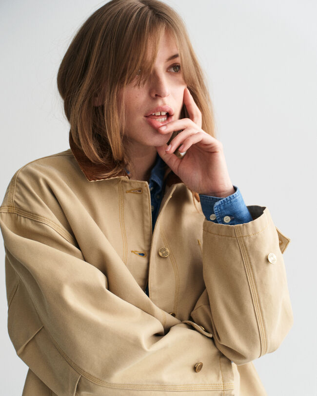 Chaqueta de trabajo lavada