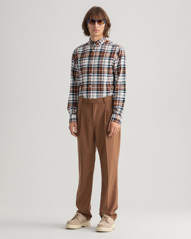 Camisa Oxford Regular Fit a cuadros