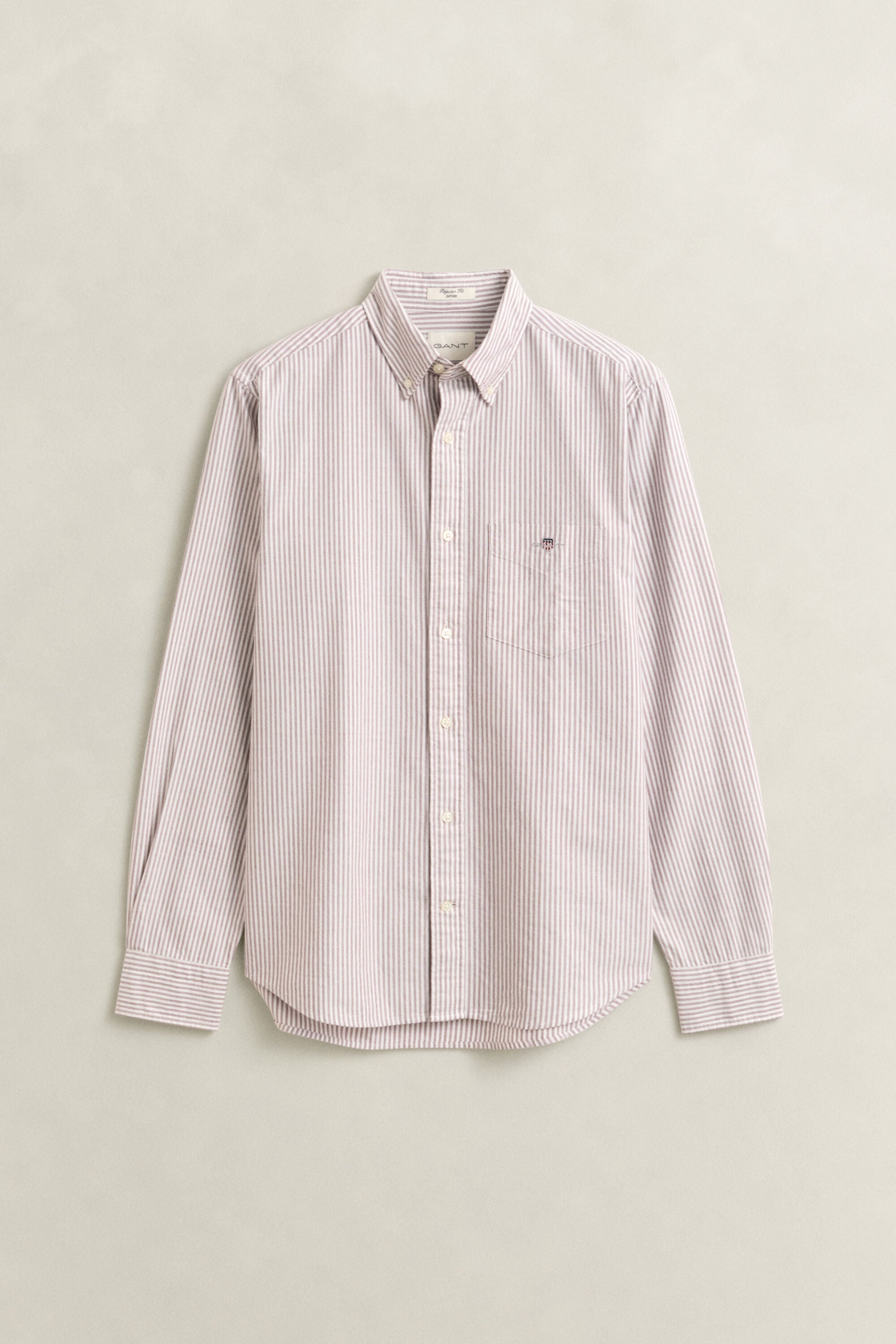 Camisa Oxford Regular Fit clásica de rayas