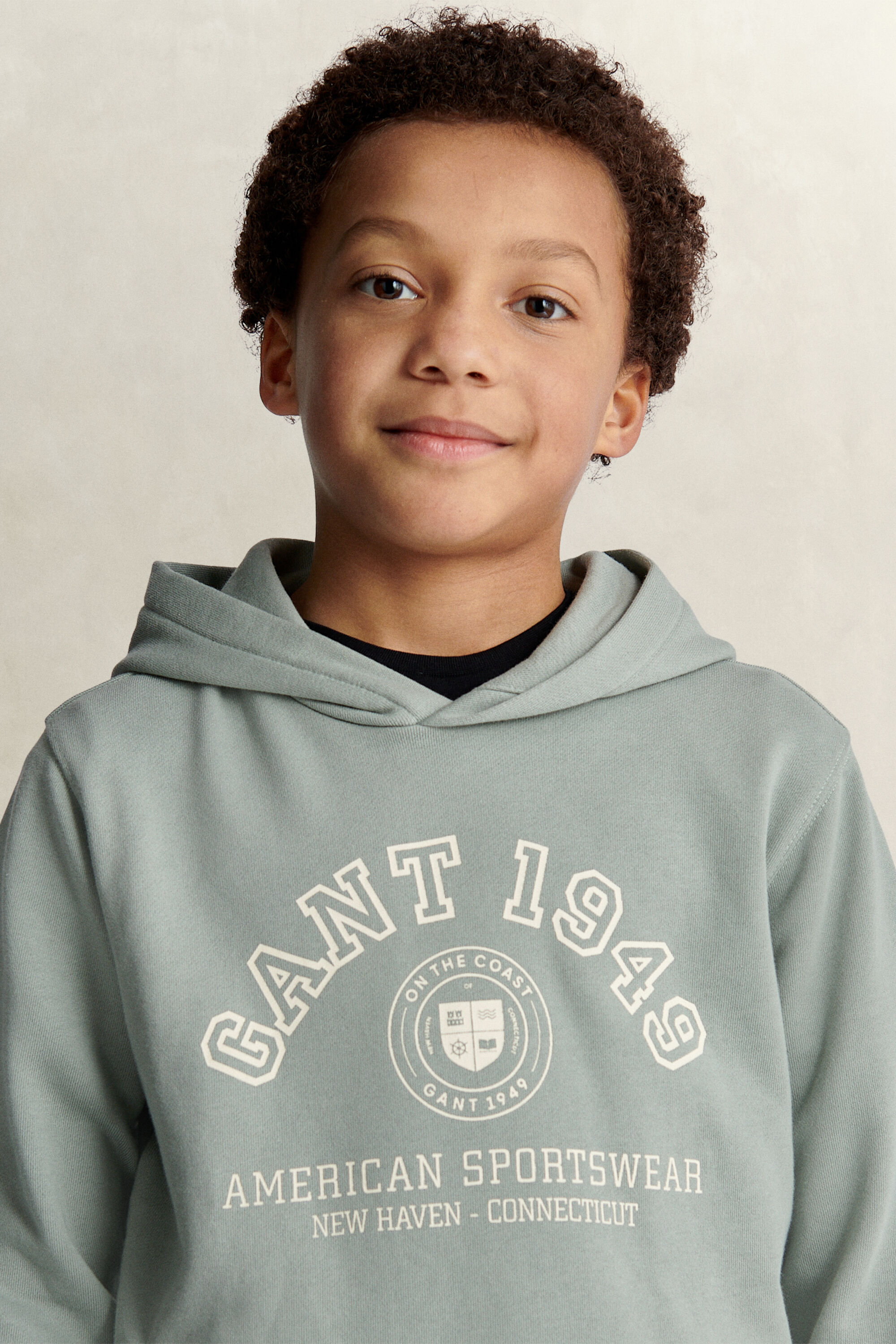 Sudadera con capucha y logotipo Collegiate Teen Boys
