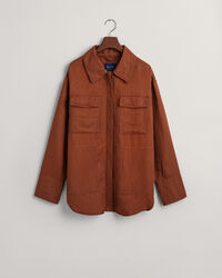 Sobrecamisa de lino y viscosa